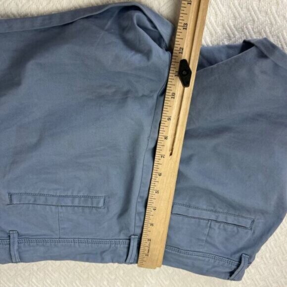 Banana Republic Women's Size 2 Country Blue 5 Inch Inseam Cuffed Hem Shorts Mom - Picture 10 of 11